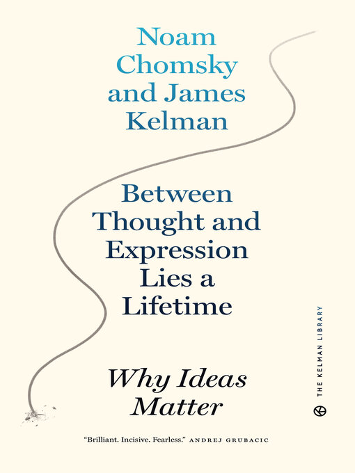 Cover image for Between Thought and Expression Lies a Lifetime